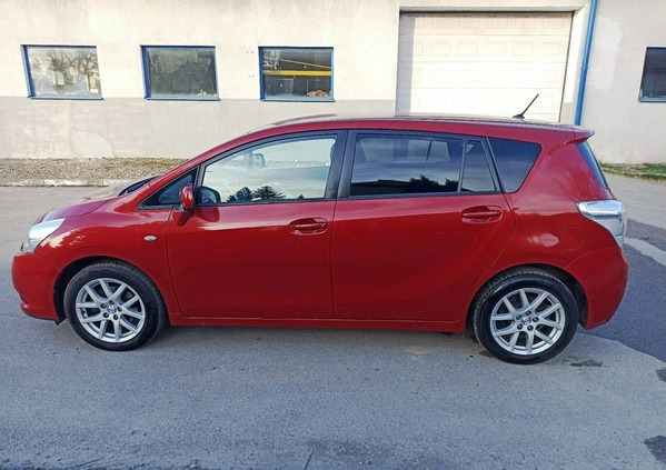 Toyota Verso cena 40500 przebieg: 161480, rok produkcji 2012 z Szczekociny małe 92